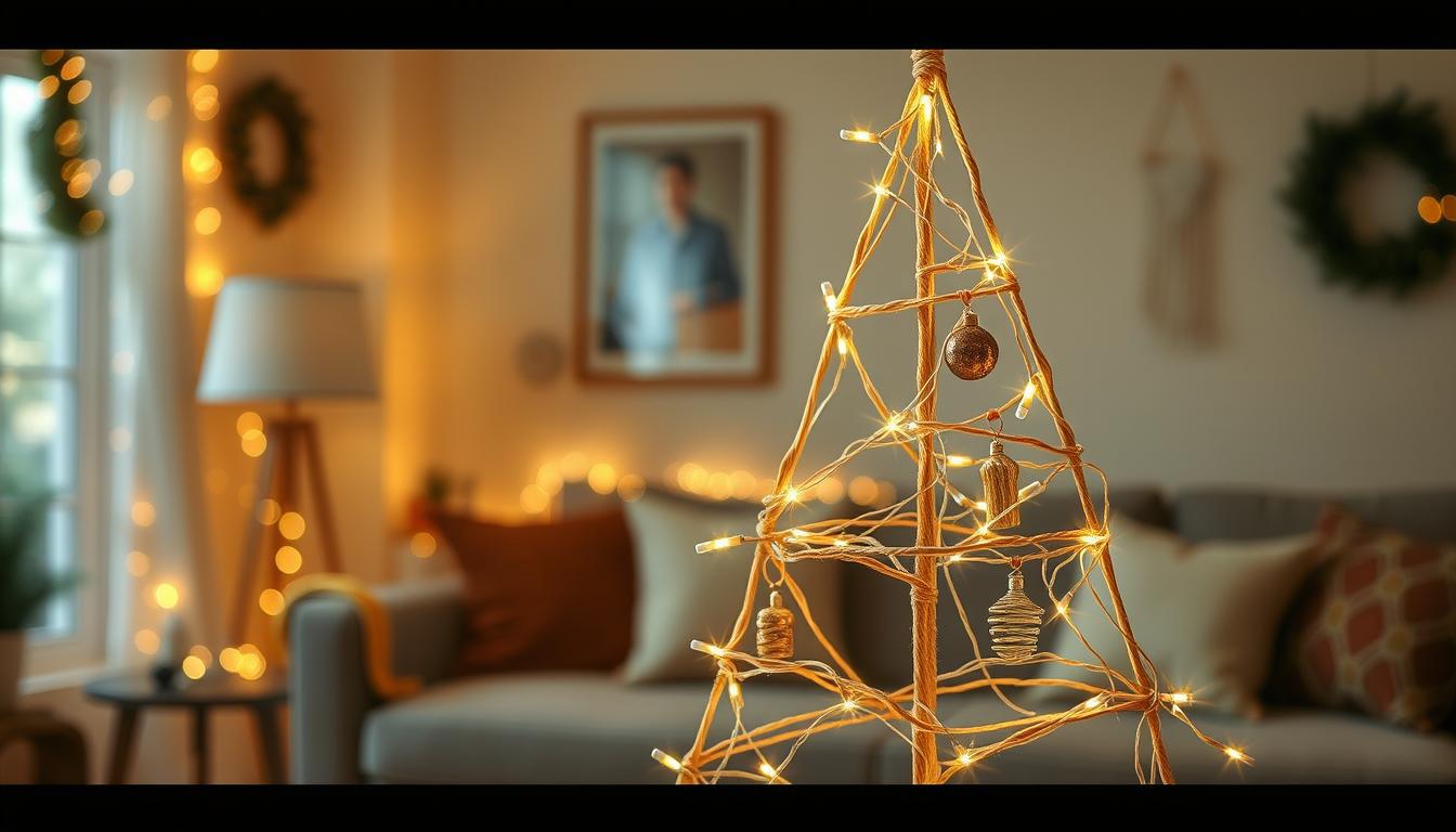 DIY String Christmas Tree – Easy & Elegant Holiday Decor!