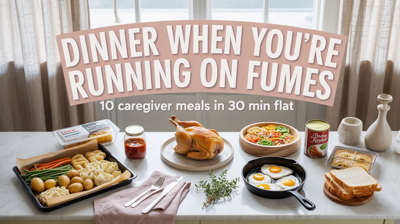 10 Easy Meals for Caregivers: 30-Minute Dinners on Empty Energy