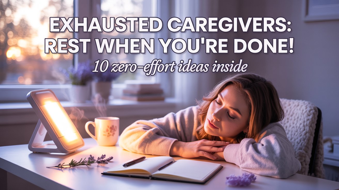10 Caregiver Rest Ideas for Low-Energy Decompression
