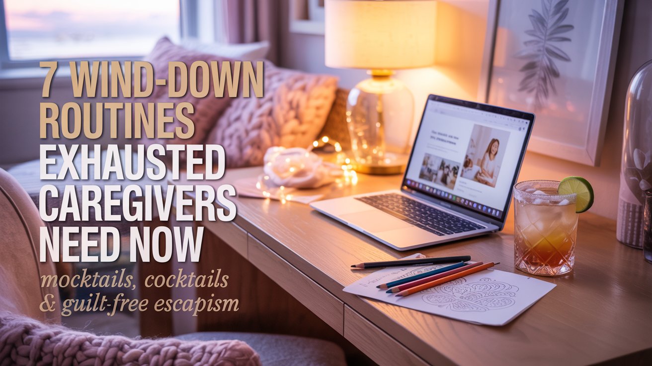 7 Wind-Down Routines for Caregivers (Mocktails, Cocktails & Escapism Nights)