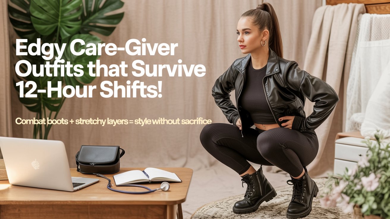 Moto-Caregiver Outfits: Edgy But Shift-Ready